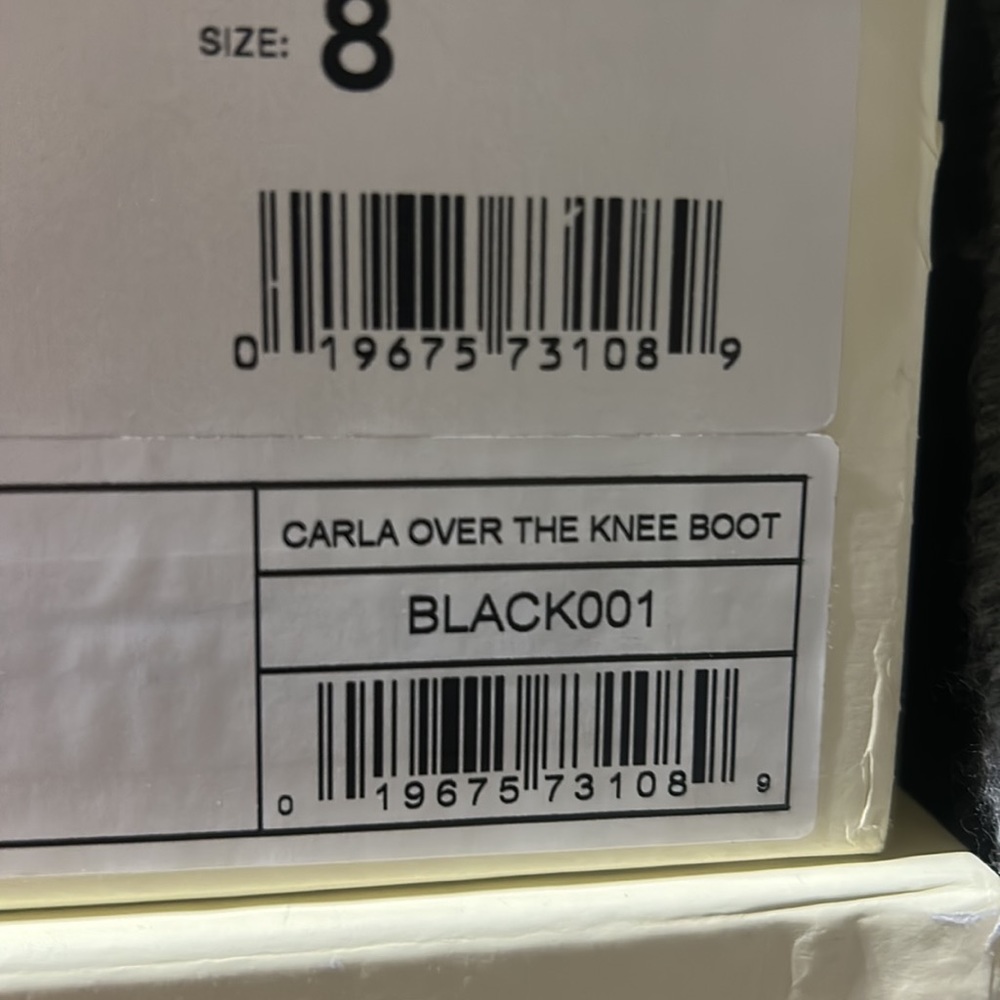 Good American Carla Over The Knee Boot NWT - Several Sizes - Picture 9 of 9